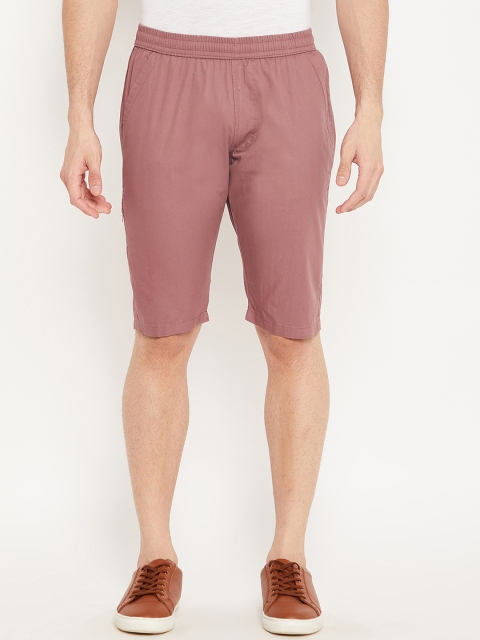 

Okane Men Plus Size Pink Shorts