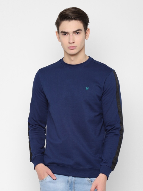

Allen Solly Men Navy Blue Pullover Sweatshirt