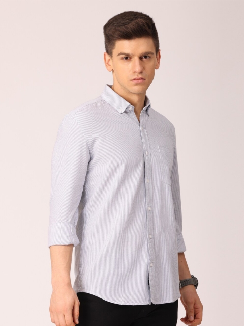 

FOGA Men Grey Premium Slim Fit Casual Shirt