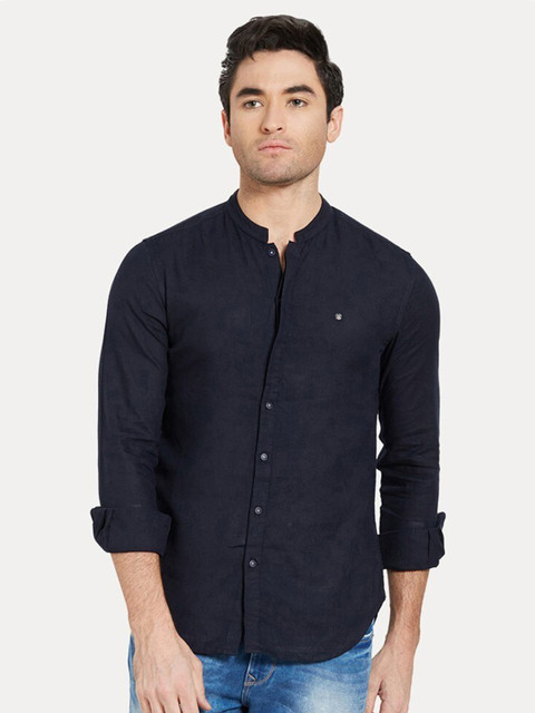 

SPYKAR Men Blue Slim Fit Casual Shirt