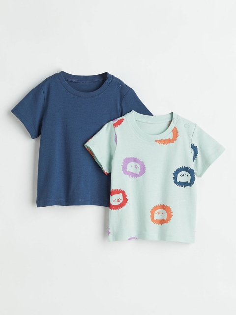 

H&M 2-Pack Jersey T-shirts, Blue