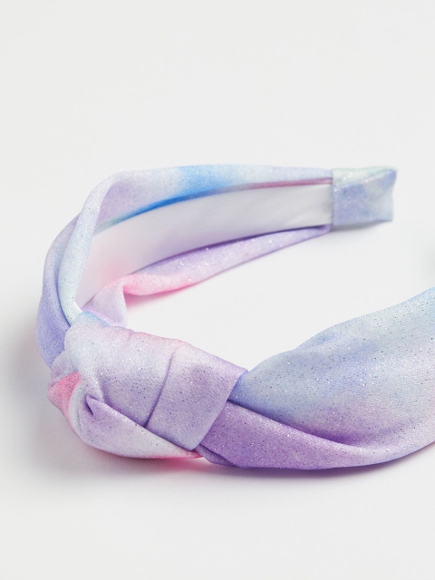 

H&M Girls Purple Knot-detail Alice band