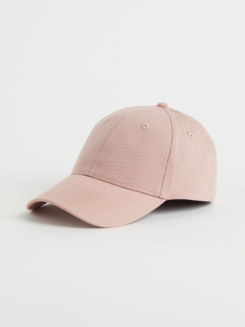 

H&M Men Pink Cotton Twill Cap