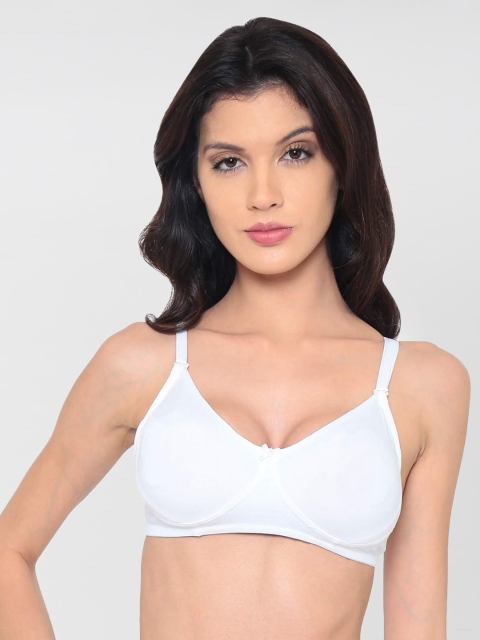 

laavian Women White Bra