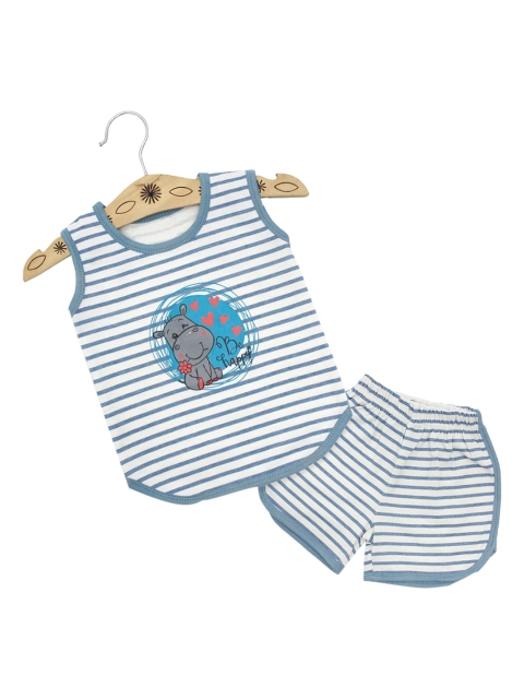 

Born Babies Unisex Kids Blue Clothing Set