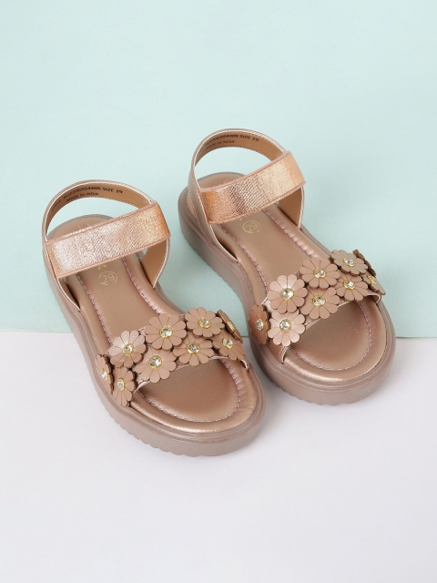 

max Girls Pink PU Comfort Sandals