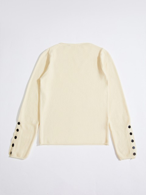 

URBANIC Women Peach-Coloured Pullover