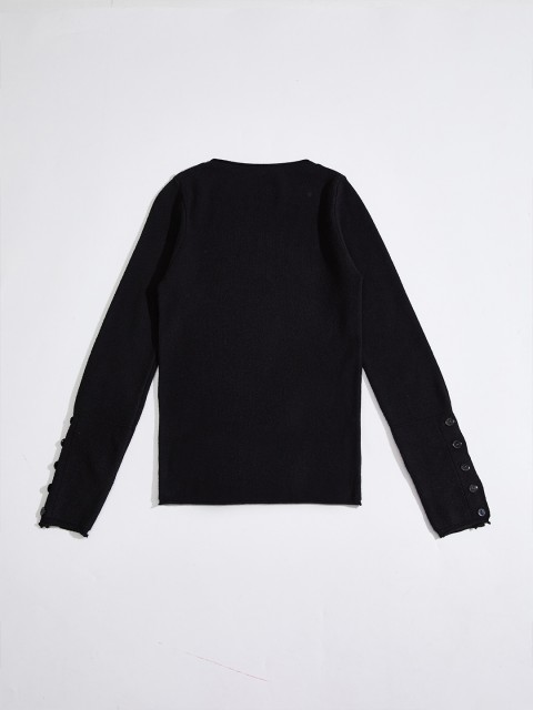

URBANIC Women Black Sweater Vest
