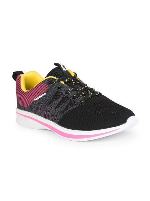 

Liberty Women Black Running Non-Marking Shoes
