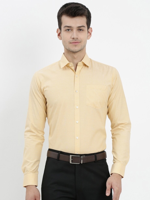 

V2 Value & Variety Men Beige Solid Formal Shirt