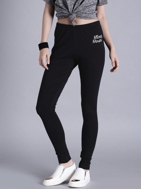 

Kook N Keech Disney Black Printed Leggings