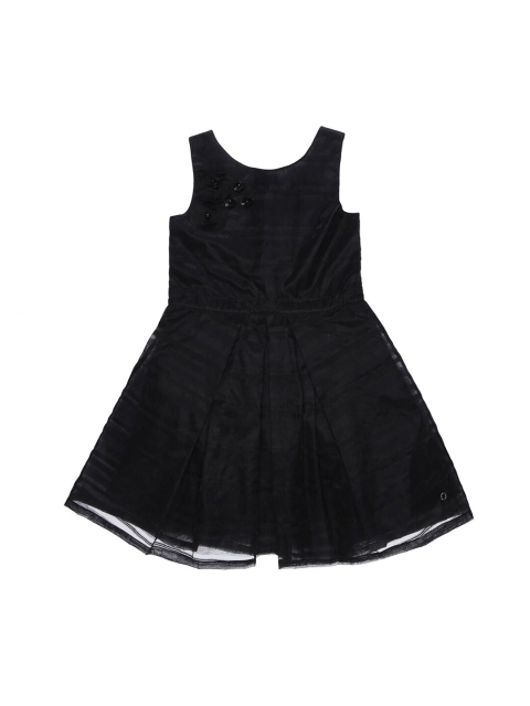 

Gini and Jony Girl's Black Flared Dress