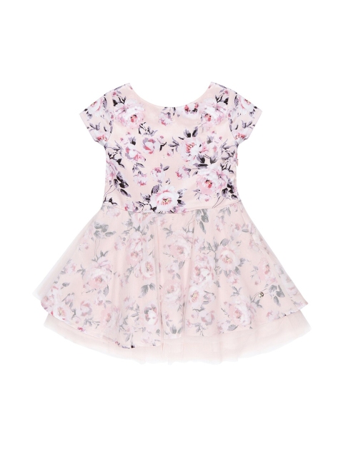 

Gini and Jony Peach-Coloured Floral Dress