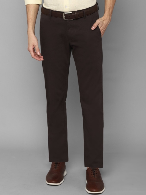 

Allen Solly Men Brown Slim Fit Trousers