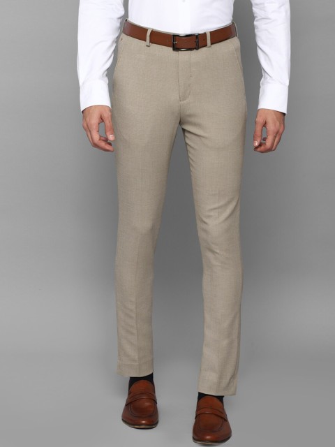 

Louis Philippe Men Beige Trousers
