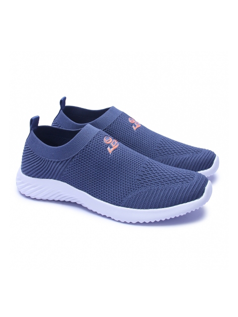 

Lancer Men Grey Textile Walking Non-Marking Sports Shoes