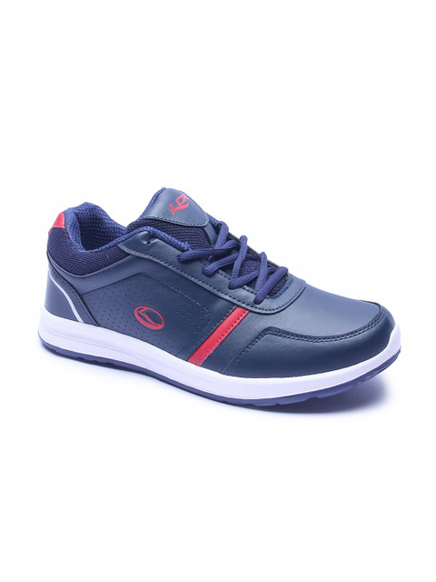 

Lancer Men Navy Blue Mesh Running Non-Marking Sports Shoes