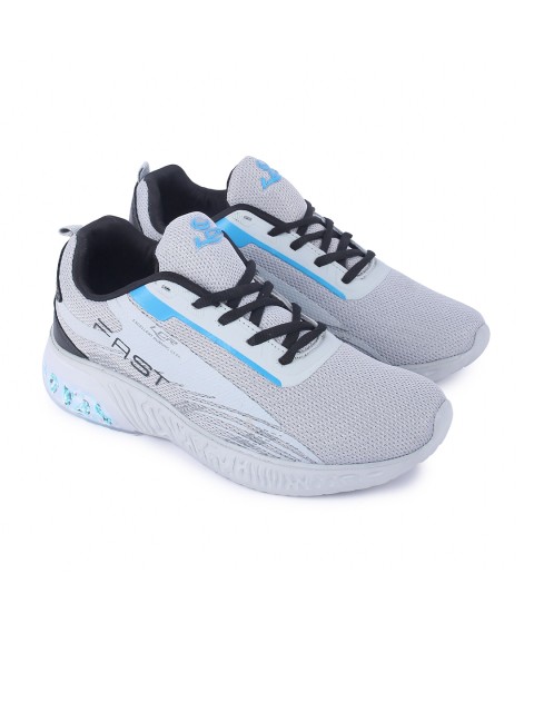 

Lancer Men Grey Textile Running Non-Marking Shoes