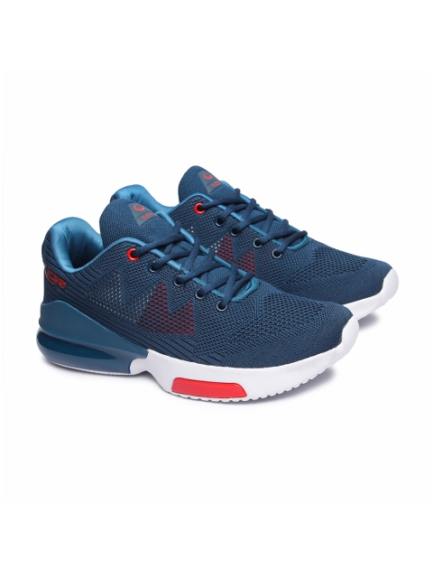 

Lancer Men Blue Textile Running Non-Marking Shoes
