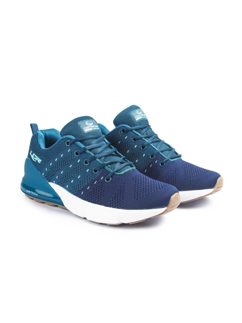 

Lancer Men Blue Textile Non-Marking Running Shoes