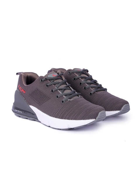 

Lancer Men Grey Textile Running Non-Marking Shoes