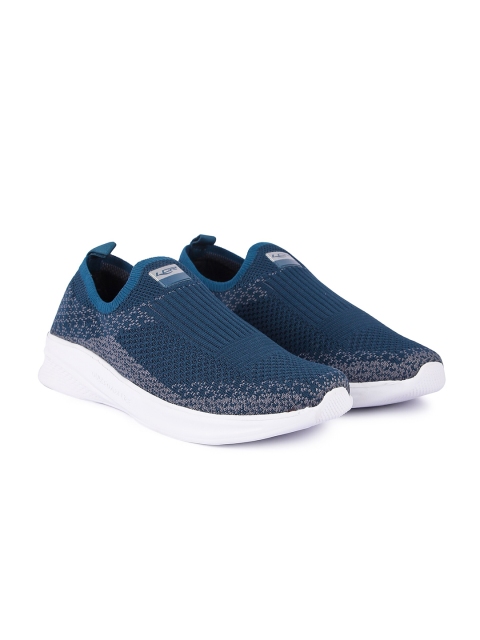 

Lancer Men Teal Textile Non-Marking Running Shoes