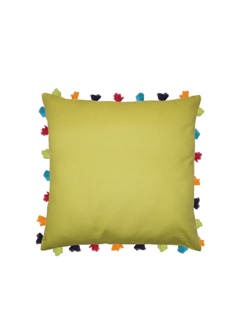 

Lushomes Yellow & Orange Square Cushion Covers