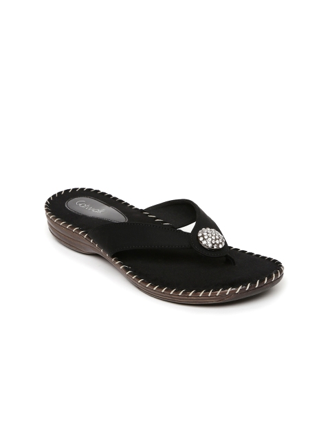 

Catwalk Women Black Embellished Flats