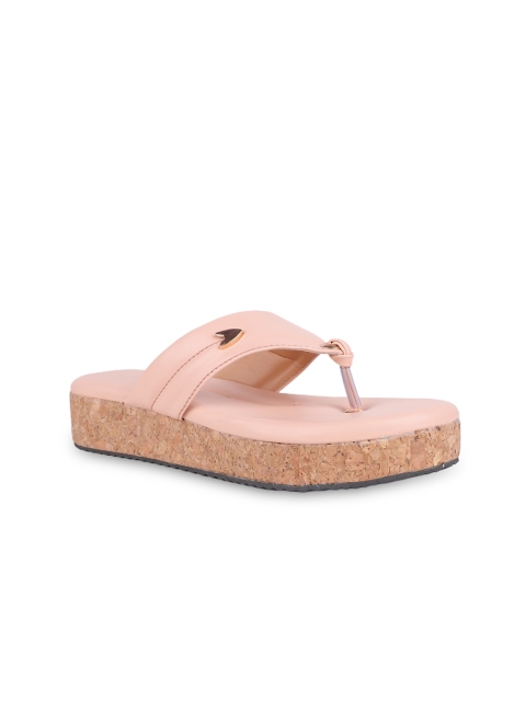 

FABBMATE Women Pink Open Toe Flats