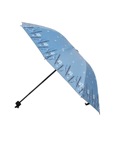 

LOOM LEGACY Blue Printed 3-Fold Fancy Umbrella