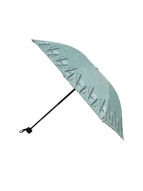 

LOOM LEGACY Unisex Sea Green Printed 3 Fold Steel Frame Manual Umbrella