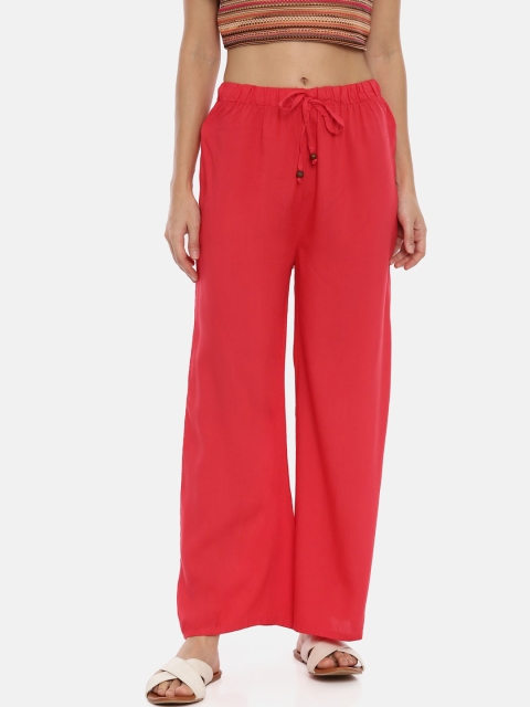 

GOLDSTROMS Women Peach-Coloured Trousers