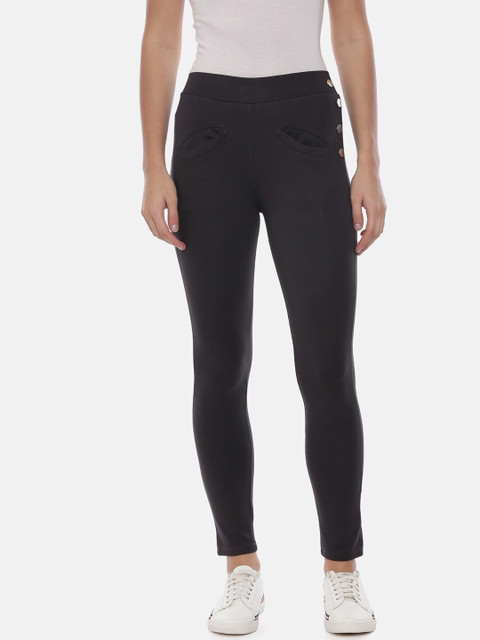 

GOLDSTROMS Women Black Trousers