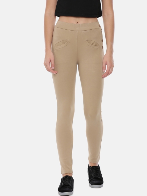

GOLDSTROMS Women Beige Trousers
