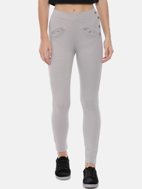 

GOLDSTROMS Women Grey Trousers