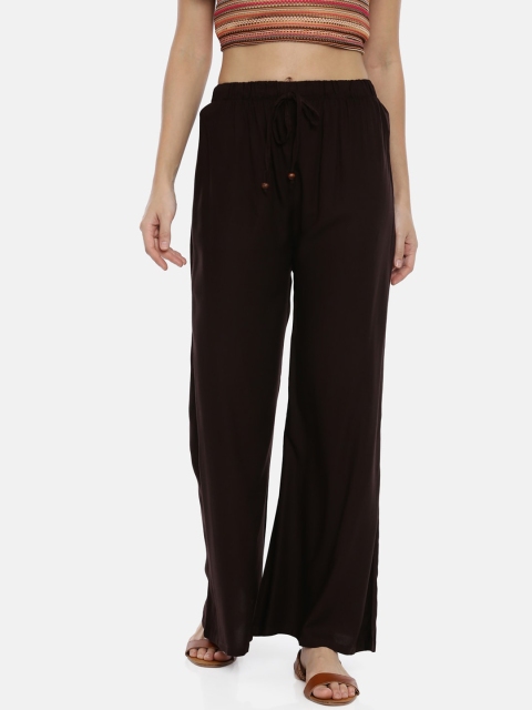 

GOLDSTROMS Women Coffee Brown Trousers