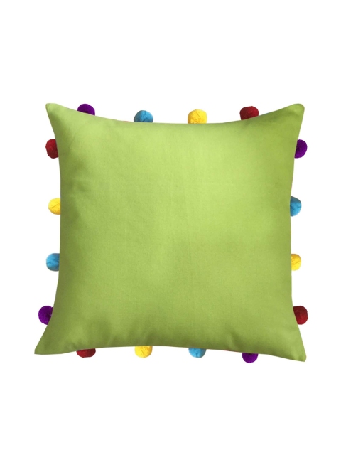 

Lushomes Yellow & Green Square Cushion Covers