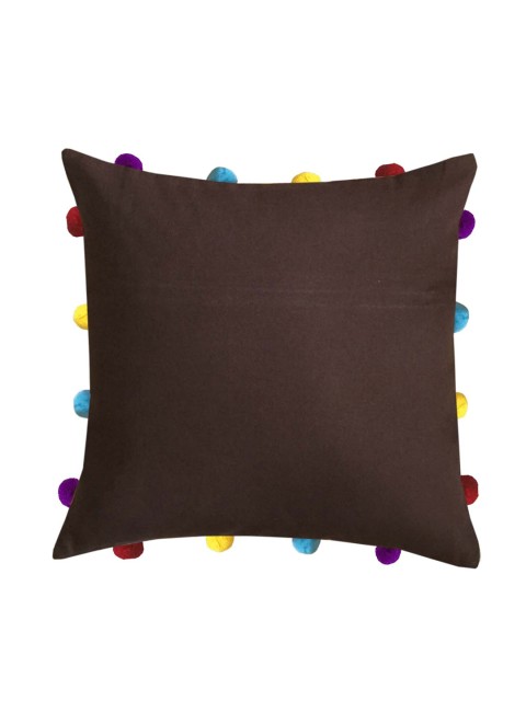 

Lushomes Brown Square Cushion Covers