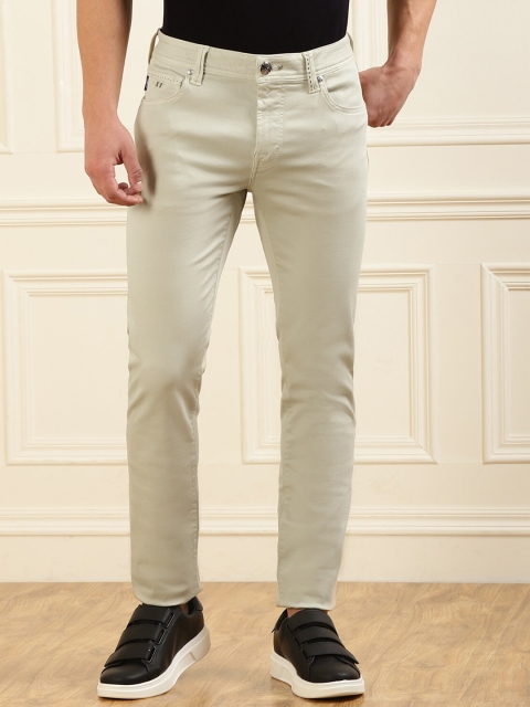 

Tramarossa Men Cream-Coloured Jeans