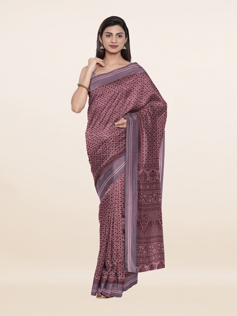 

Pothys Lavender Saree