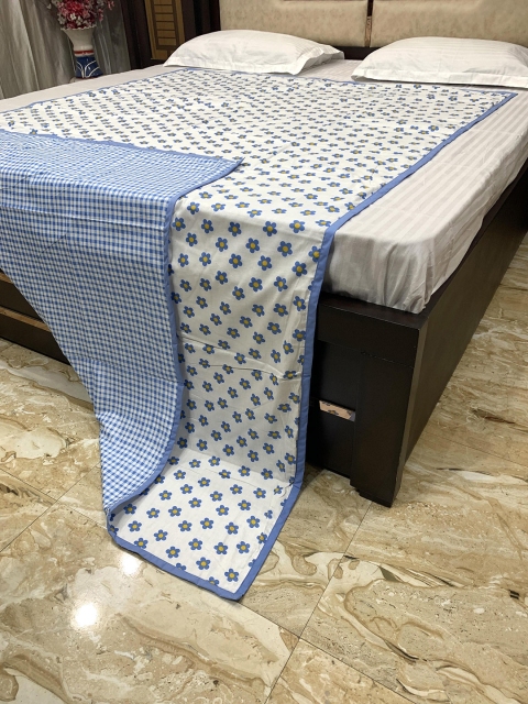

Pure Decor Unisex Blue Blankets Quilts and Dohars
