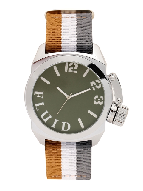 

FLUID Men Olive Green Analogue Watch FLW-202-GR-YWGRY