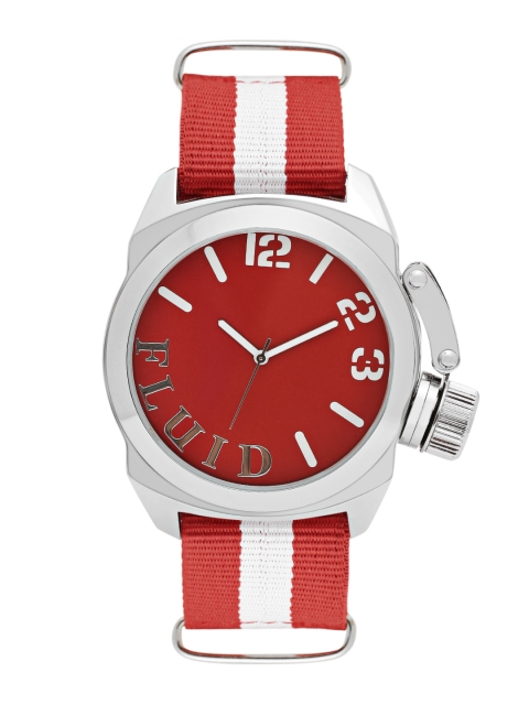 

FLUID Men Red Analogue Watch FLW-202-RD-RWR
