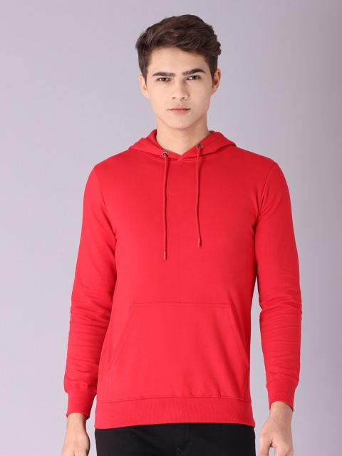 

Snitch Men Red Hooded Sweatshirt