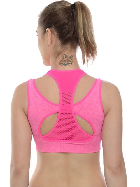 

Da Intimo Pink Activewear Sports Bra DI-698