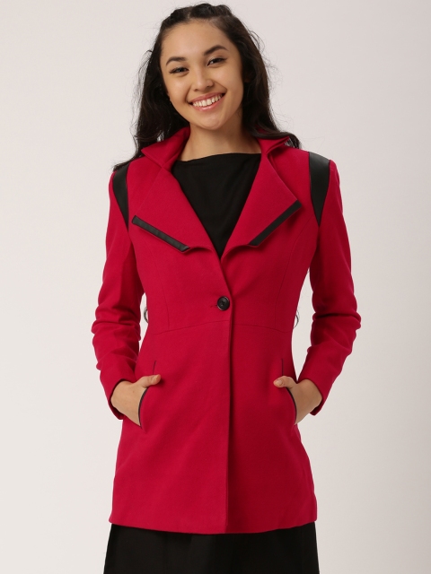 

DressBerry Red Woollen Coat