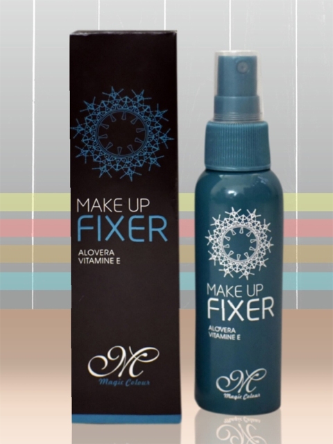 

Magic Colour Makeup Fixer Waterproof Setting Spray with Aloe Vera & Vitamin E - 100ml, Blue