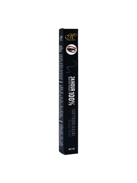 

Magic Colour 24 Hour Waterproof Super Stay Soft Kohl Kajal - Black