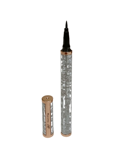 

Magic Colour Ultra Black HD Eye Liner Pen with Silky White Glitter - Black 1ml
