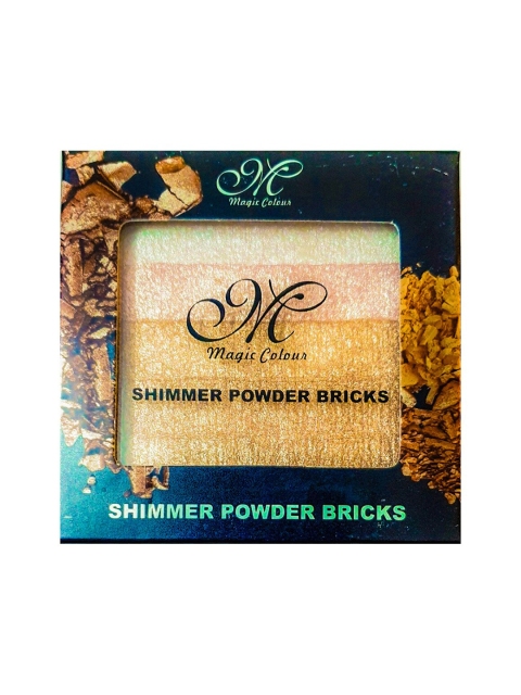 

Magic Colour Makeup Shimmer Powder Bricks Highlighter - Brown Bash